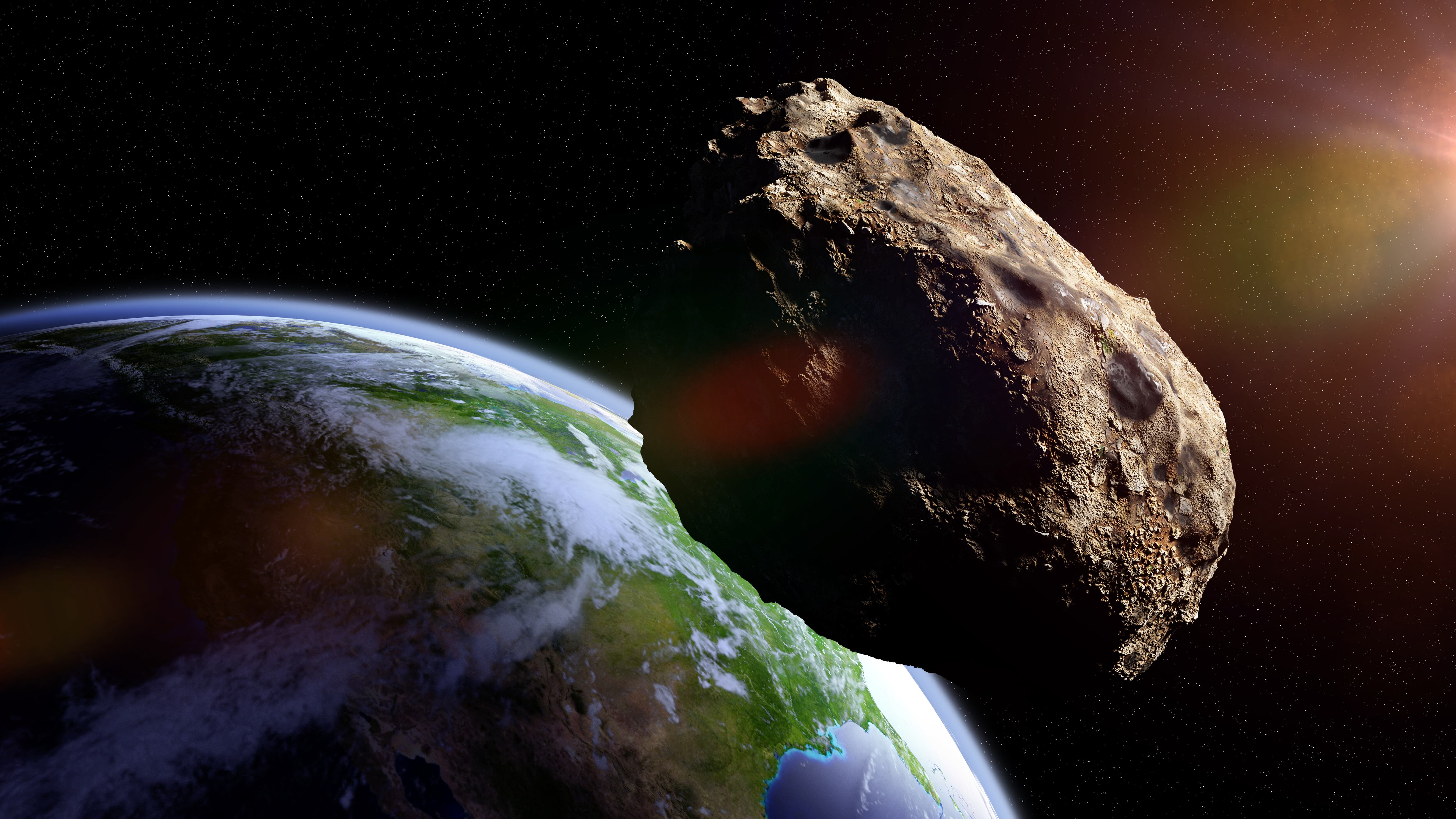 Asteroide podría impactar la tierra. Imagen de referencia vía Getty Images