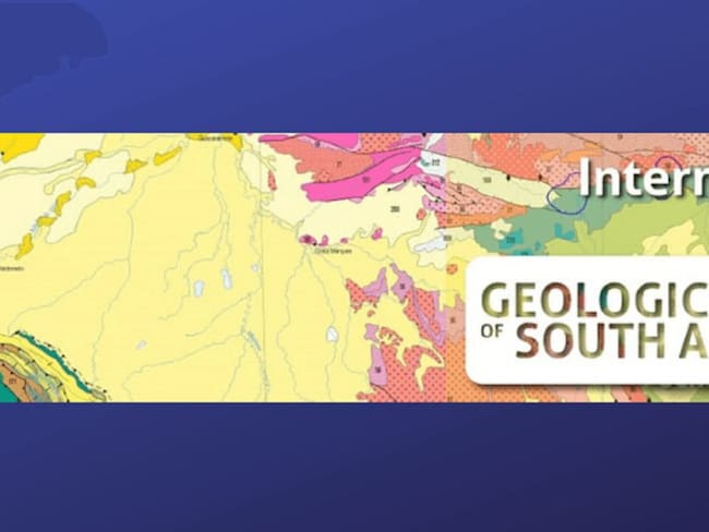 Mapa geológico de Suramérica