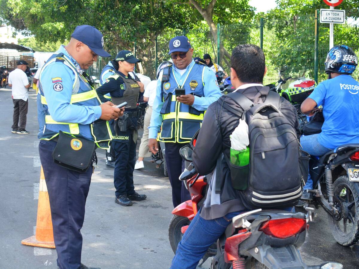 Atención: esta es la nueva rotación de pico y placa para motos en Cartagena