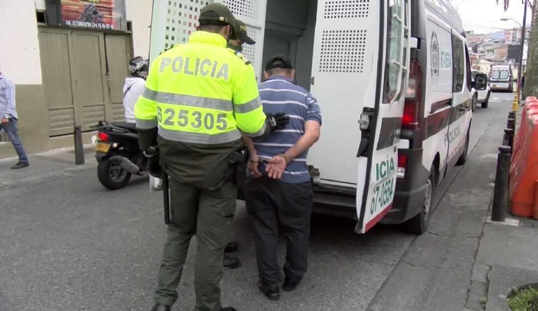 Capturado en Manizales