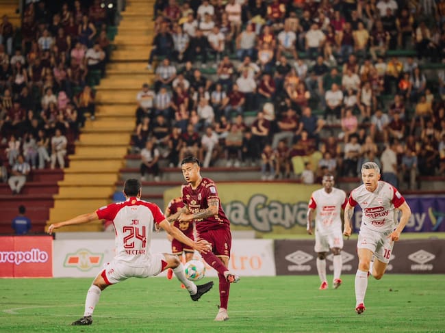 Resumen y goles de Tolima 2-2 Santa Fe | Foto: Deportes Tolima