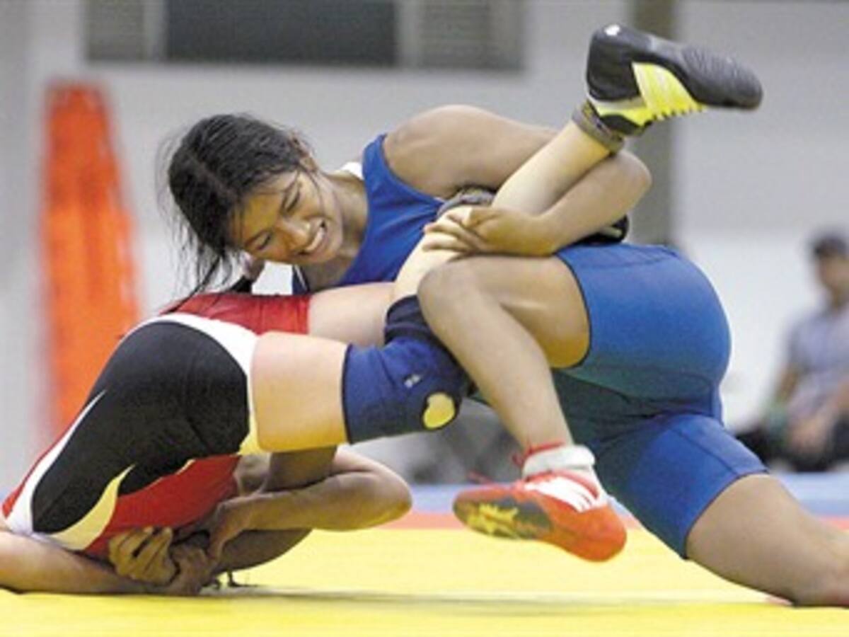 La colombiana Carolina Castillo se quedó a un paso del bronce mundial de lucha en 48 kilos