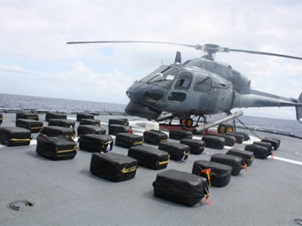 Armada se incautó de 900 kilos de cocaína en San Andrés