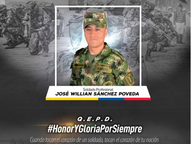 Soldado profesional fue asesinado en el norte del Cauca