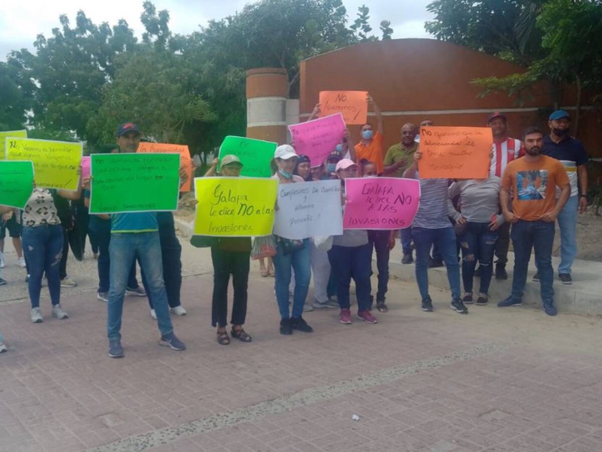 Habitantes de Villa Olímpica, Galapa, denuncian invasión de un lote