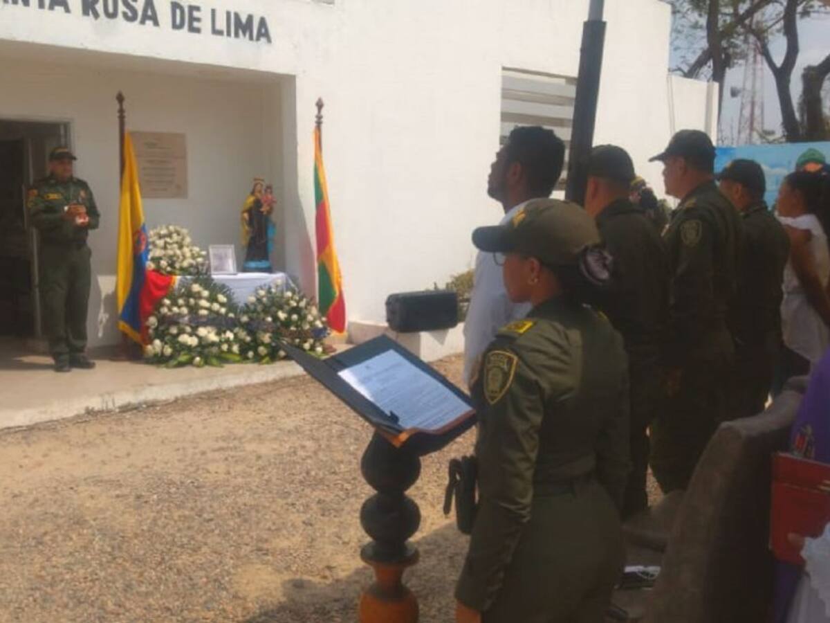 Policía de Cartagena reconoce labor de subintendente fallecido