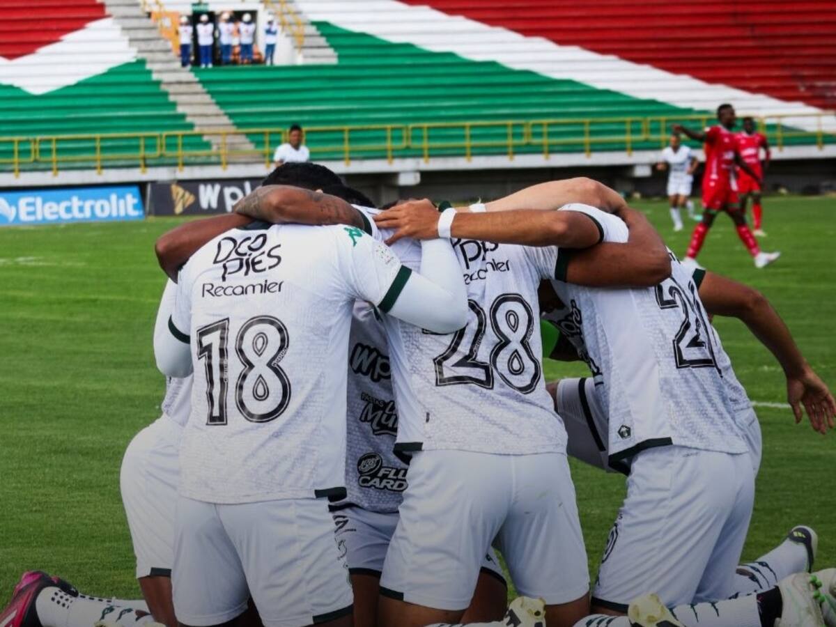 Patriotas y Deportivo cali se reparten puntos en un partido clave por el descenso