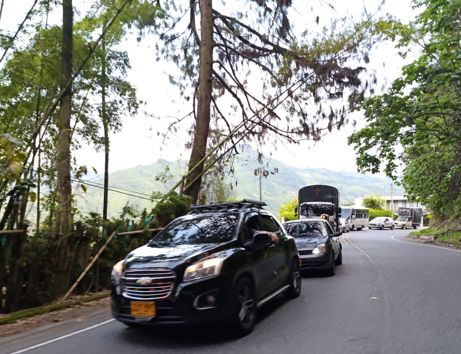 Hubo tiempo seco en la día de operación retorno en Manizales y Caldas.