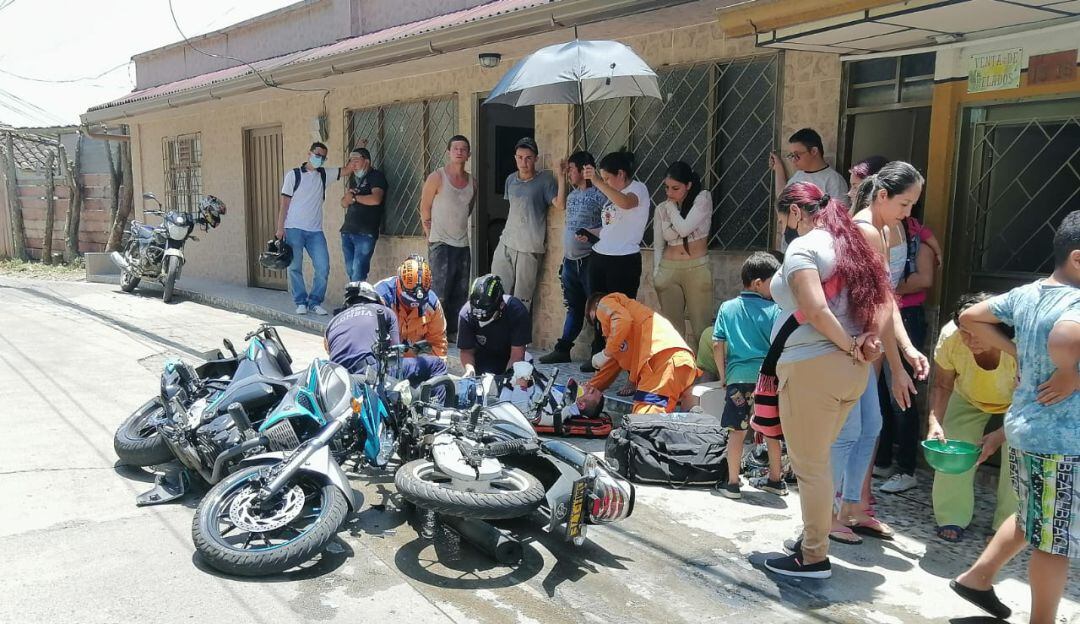 Foto: Enviada por la Defensa Civil de Anserma, Caldas.