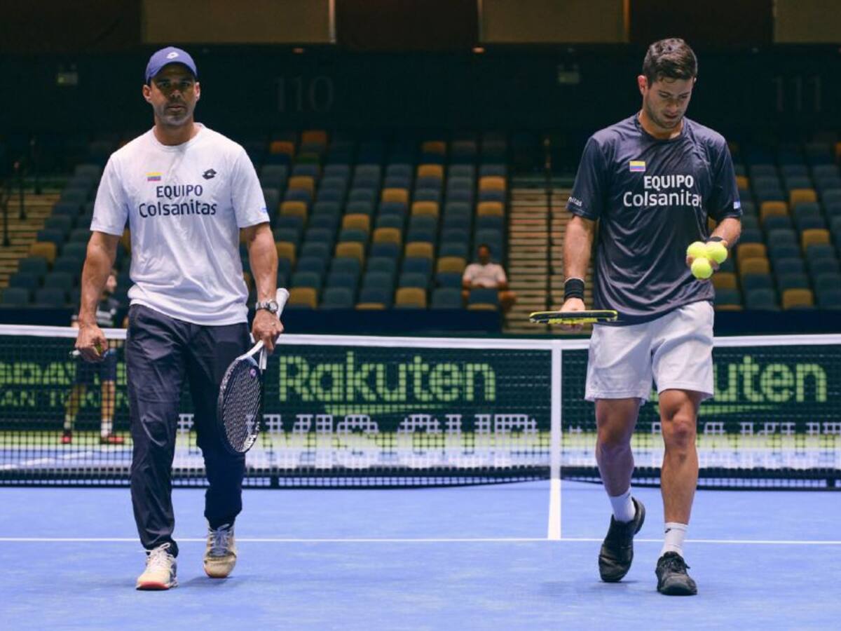 Así quedaron los emparejamientos entre Colombia y EE.UU. por Copa Davis