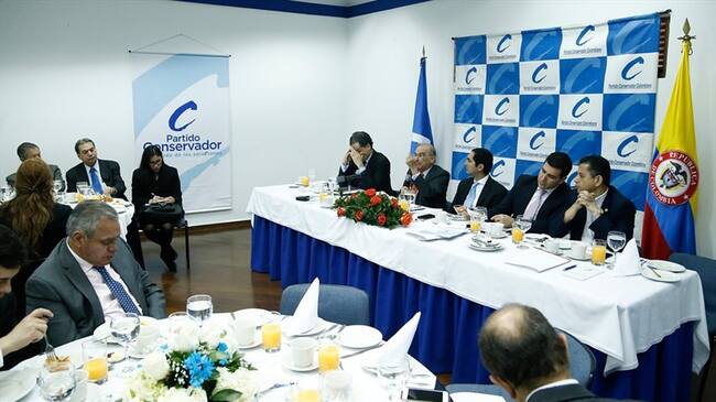 Partido Conservador. Foto: Colprensa
