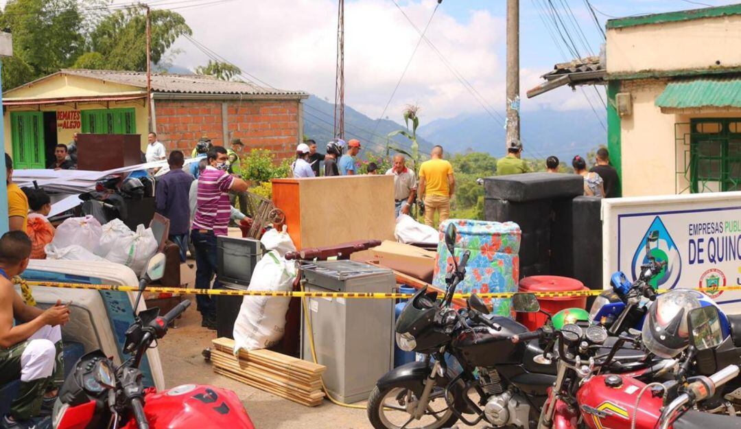 Damnificados en Quinchía