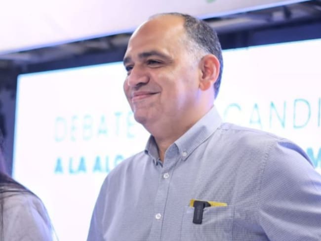 Carlos Pinedo, nuevo alcalde de Santa Marta. Foto: cuenta X