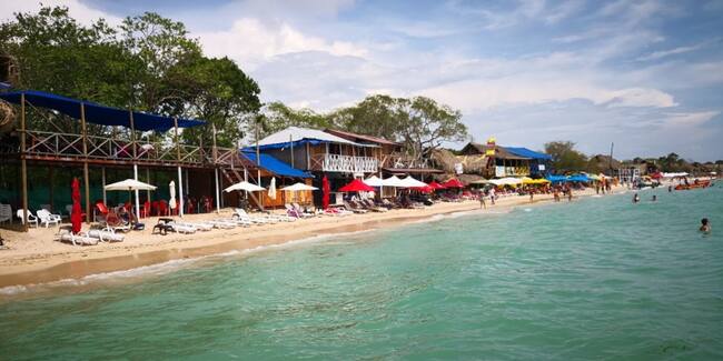 Zona donde llegan las tortugas Carey en Barú.