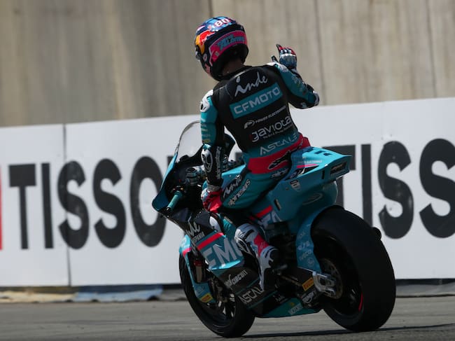 David Alonso durante su participación en el Gran Premio de Francia. (Photo by Gold & Goose Photography/Getty Images)