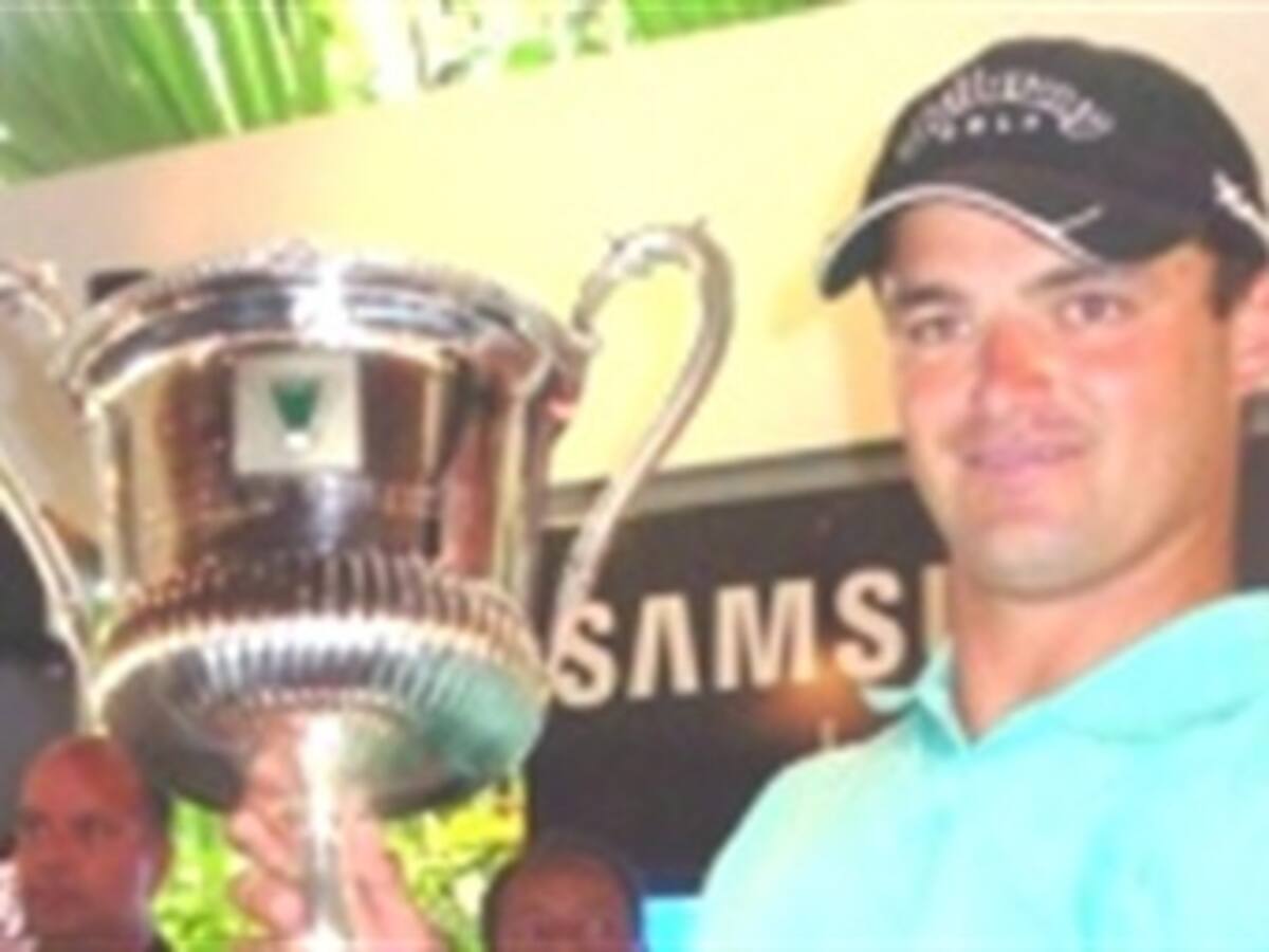 El argentino Daniel Barbetti ganó el Abierto de Golf de Colombia
