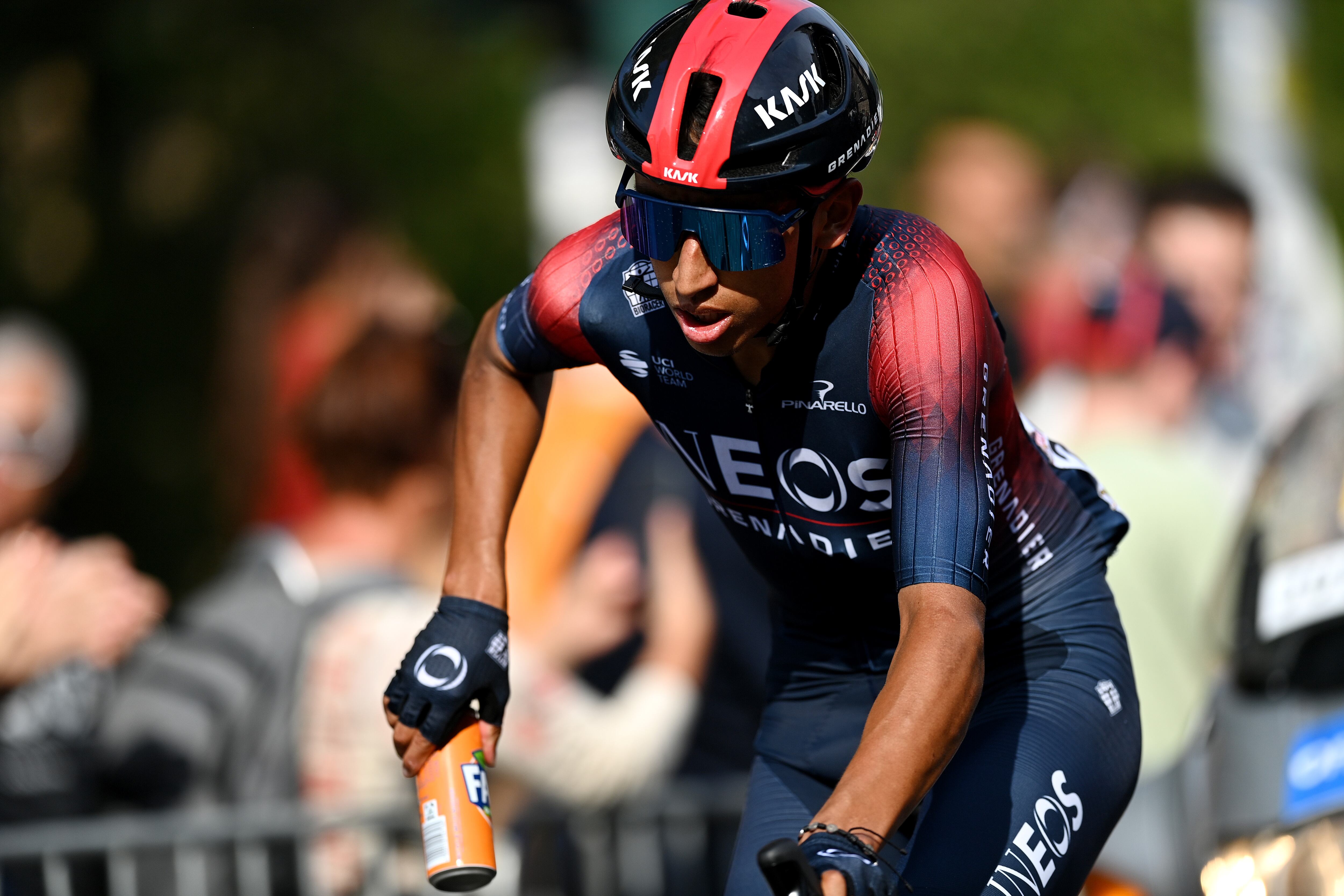 Egan Bernal, ciclista colombiano del Ineos Team. (Photo by Stuart Franklin/Getty Images,)