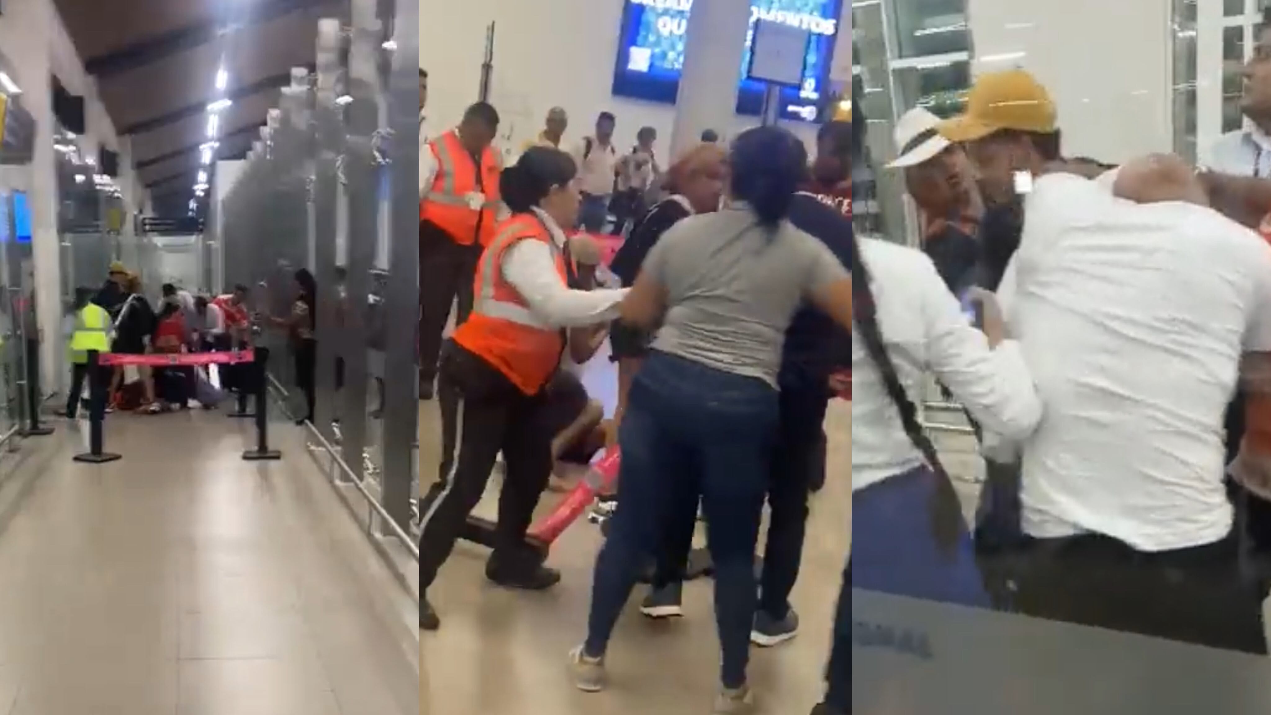 Altercado en Aeropuerto Simón Bolívar de Santa Marta