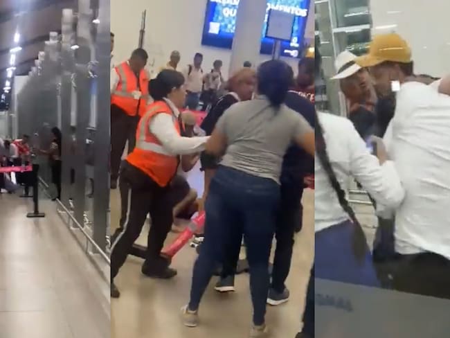 Altercado en Aeropuerto Simón Bolívar de Santa Marta