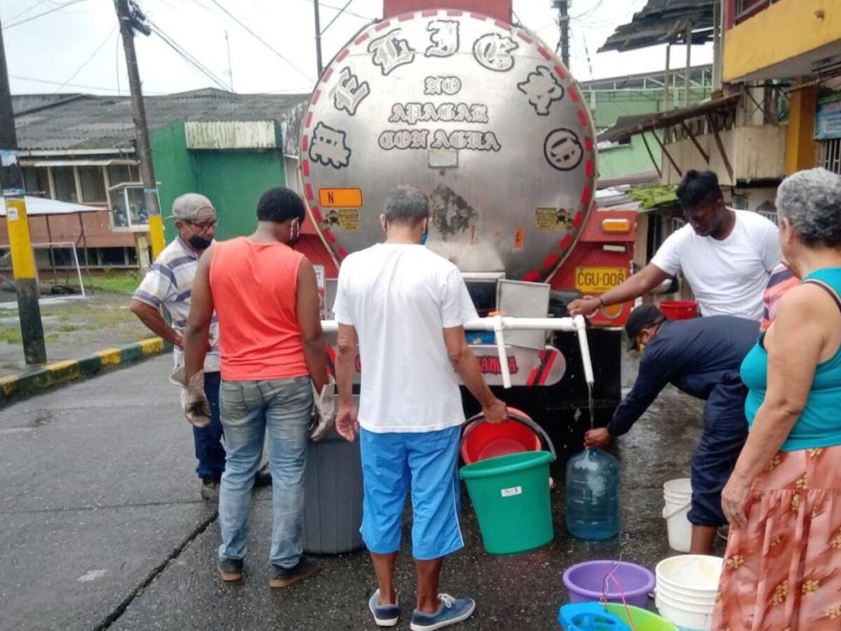 Sin agua desde el jueves a viernes 20 de agosto en barrios de la Comuna 2