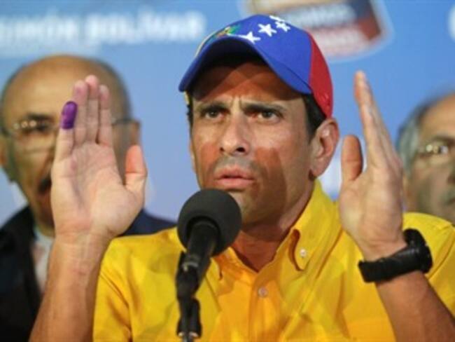 Capriles solicita formalmente al CNE reconteo de votos en Venezuela
