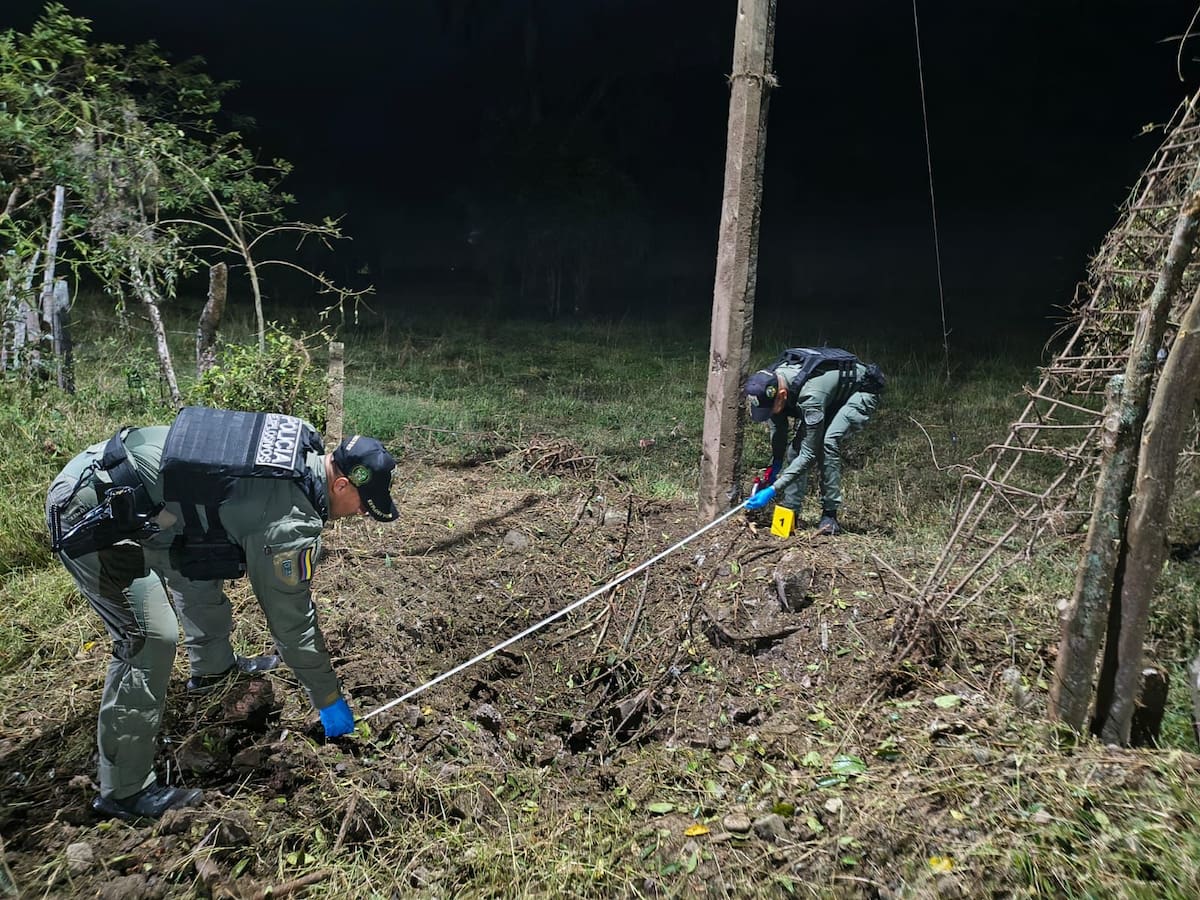 Ataque con explosivo contra patrulla policial en Chinácota, Norte de Santander