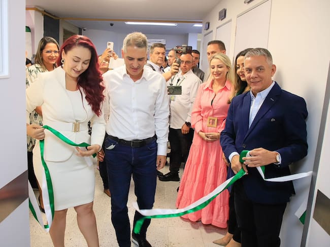 Inauguración de Unidad Materno Perinatal del Hospital Marco Fidel Suárez de Bello. Cortesía.