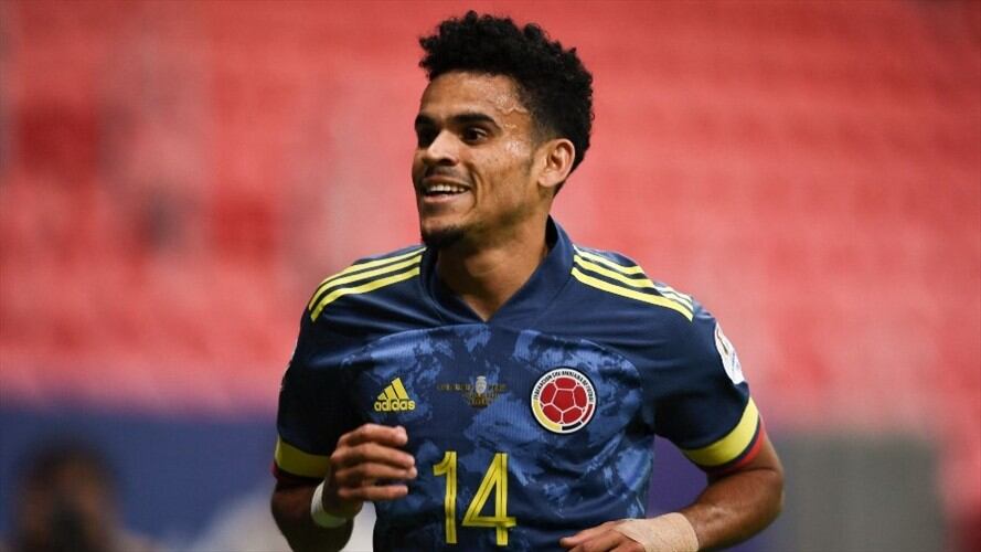 Luis Díaz en los partidos de la Copa América. Foto: Getty Images/EVARISTO SA