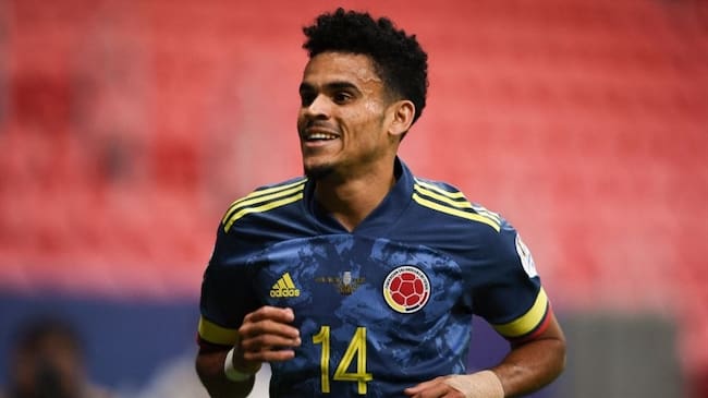 Luis Díaz en los partidos de la Copa América. Foto: Getty Images/EVARISTO SA