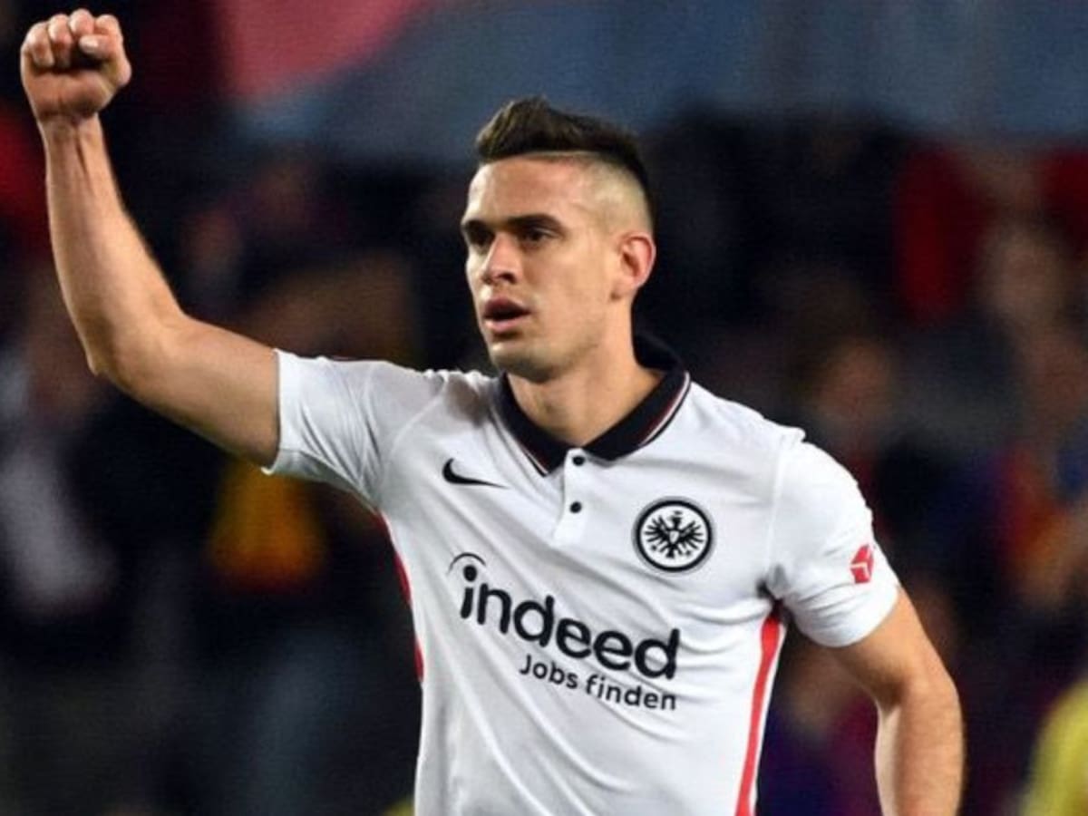 Borré marca gol con Frankfurt y se lo dedica a Freddy Rincón