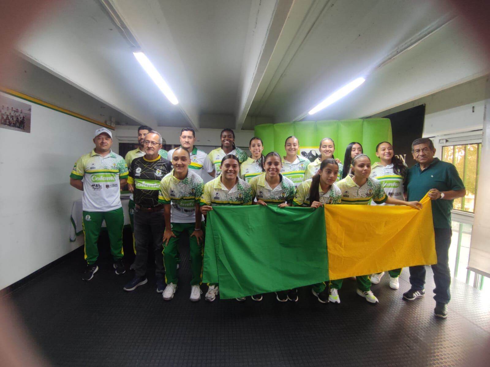 Selección de Caldas femenina sub - 19. Foto suministrada.