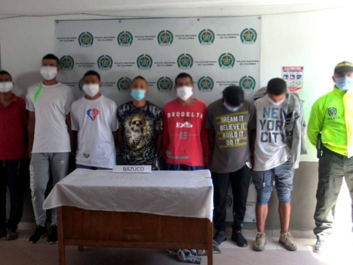 Desmantelan banda que controlaba el expendio de drogas en Pereira