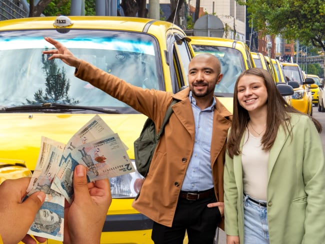 ¿Cómo quedaron las tarifas de taxis en 2026?: Así quedó la carrera mínima y las tarifas en Colombia
