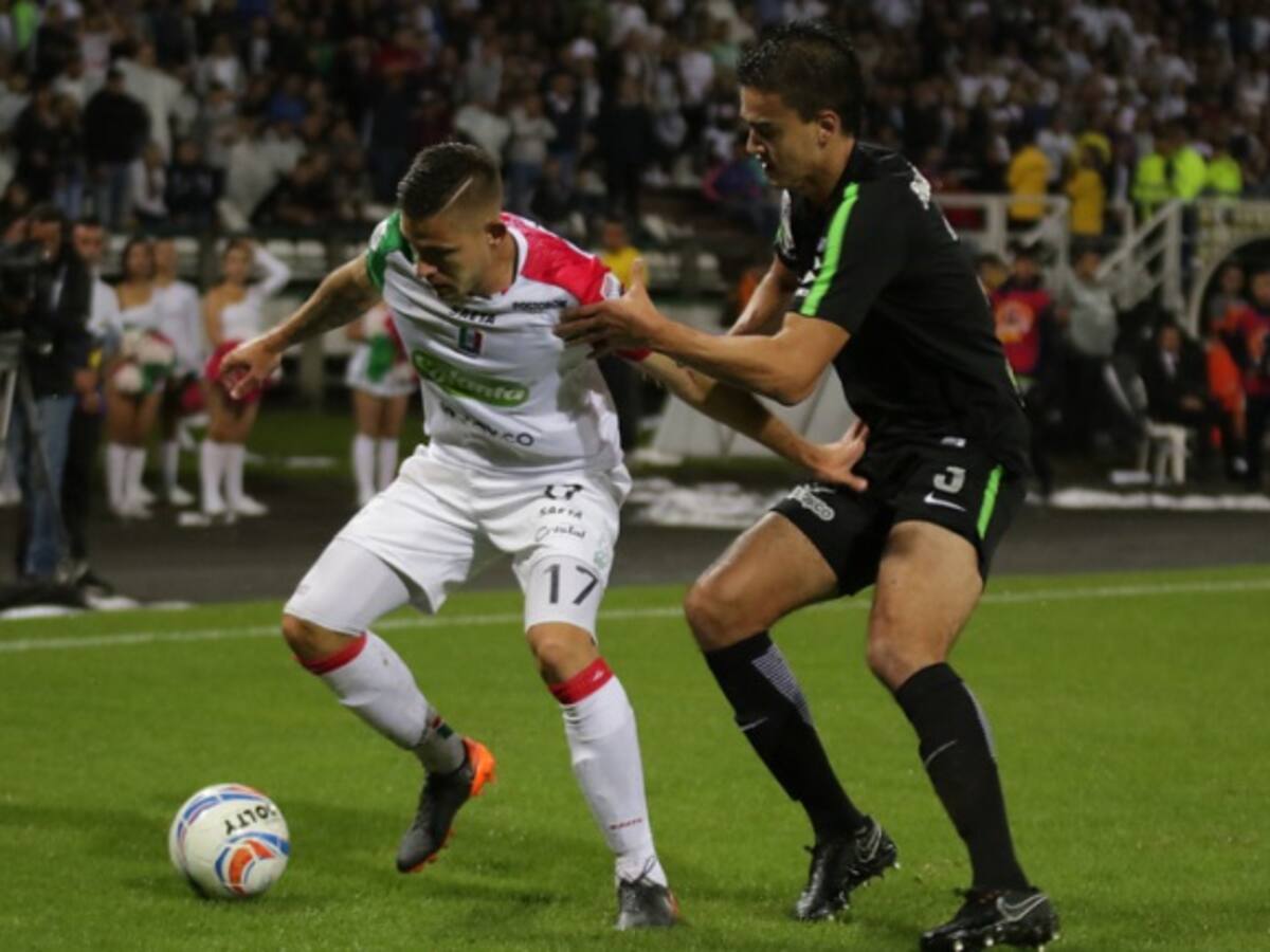 Once Caldas y Nacional empataron en una vibrante final en Manizales