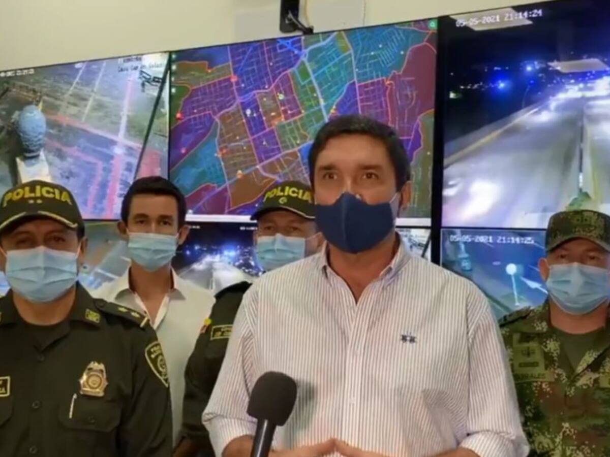 VIDEO: Alcalde dice que Esmad no salió y la protesta fue pacífica