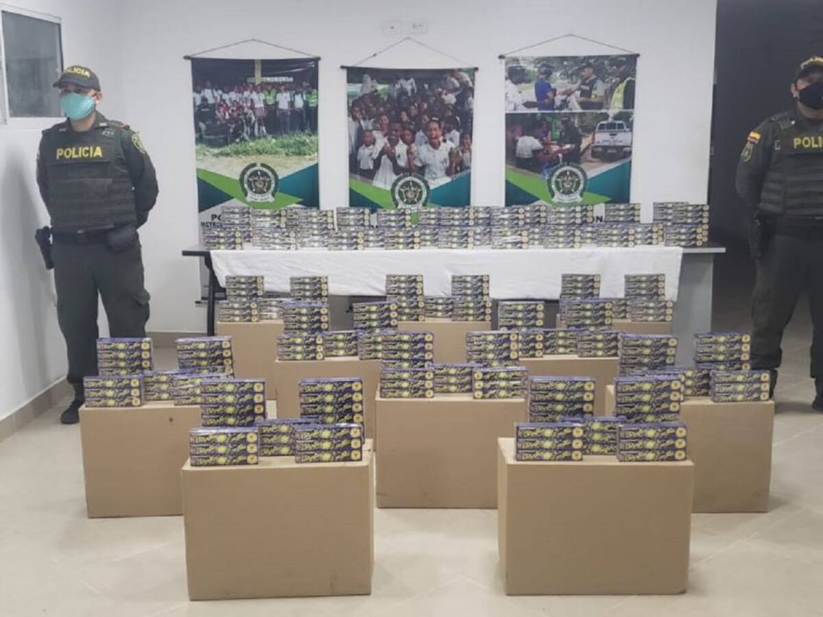 Incautan 51 mil unidades de juegos pirotécnicos en Santa Rosa de Lima