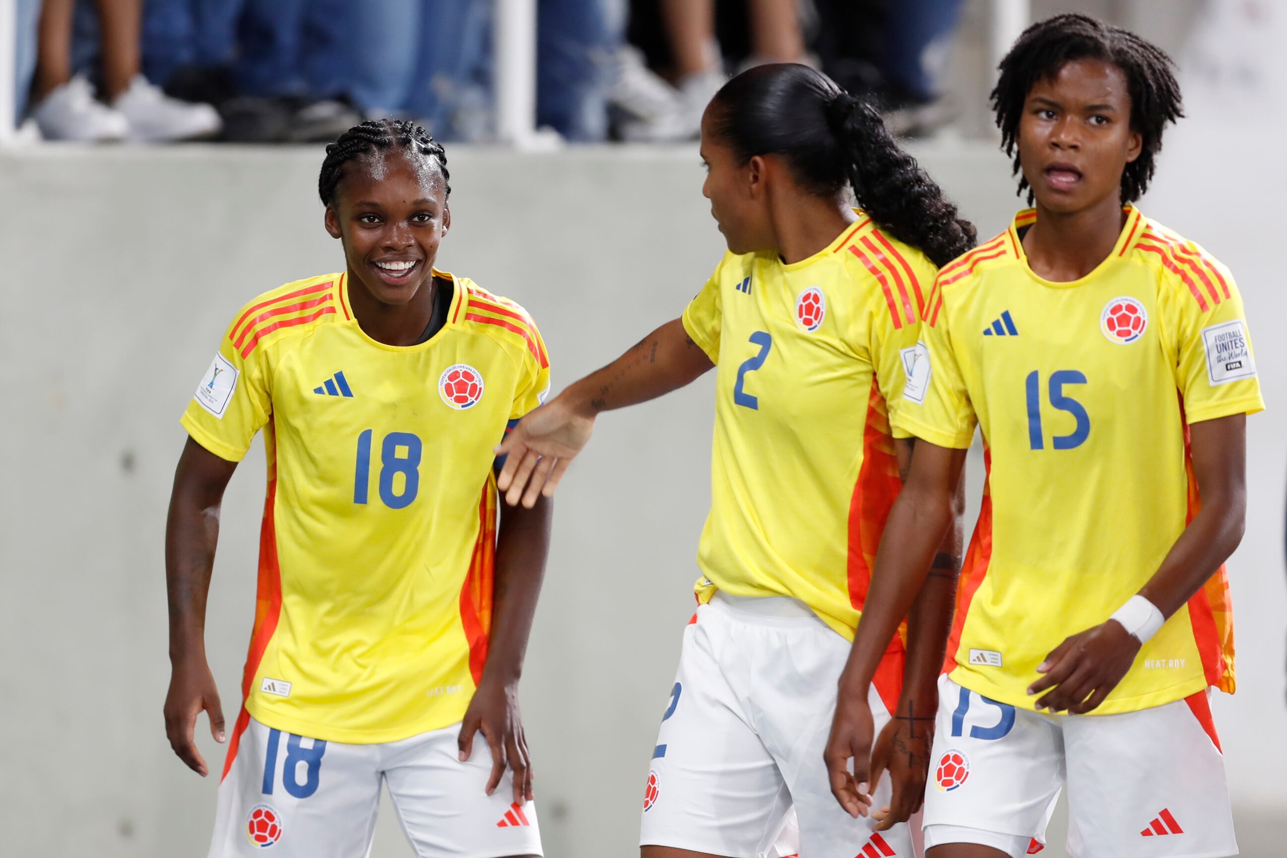 Selección Colombia Femenina Mundial Femenino sub 20 EFE/ Ernesto Guzmán Jr.