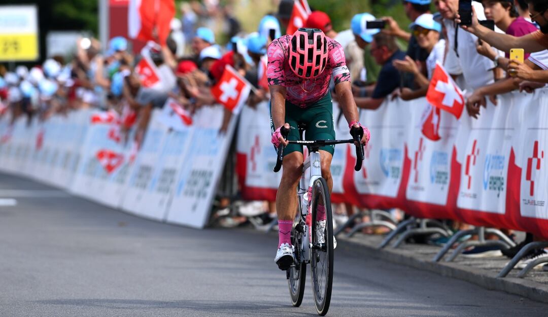 Rigoberto Urán marchaba en la casilla 13 de la clasificación general de la carrera.