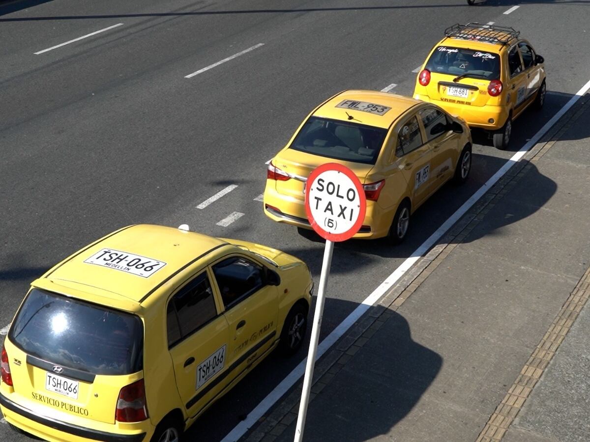 Taxis Medellín- foto alcaldía