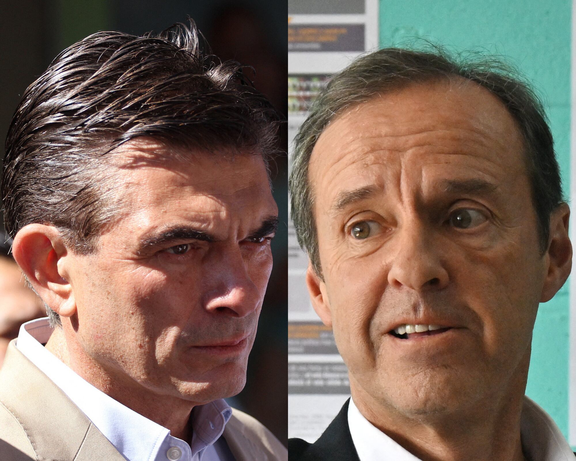 Los candidatos Rodrigo Paz, senador de centro-derecha, y Jorge “Tuto” Quiroga, expresidente de derecha, se medirán en las urnas el 19 de octubre.
(Foto:    Caracol Radio / Getty)