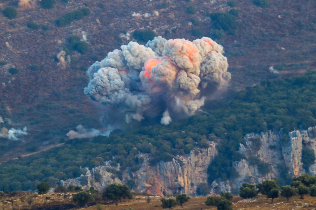 Bombardeos al sur del Líbano. I Foto: RABIH DAHER/AFP via Getty Images.