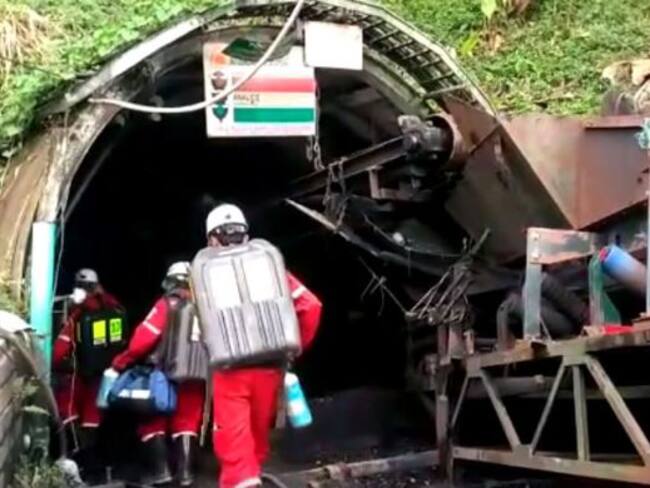 Diez días ajustó un incendio dentro de una mina en Amagá, Antioquia