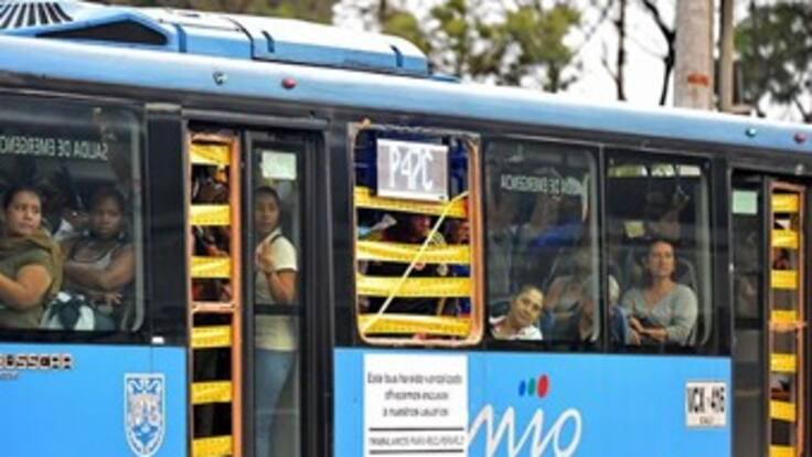 ​Paro de trabajadores de uno de los operadores del Mio en Cali