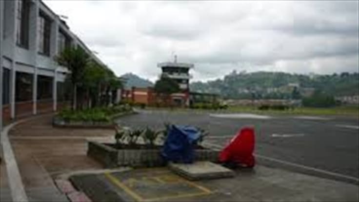 Caída de ceniza mantiene cerrado aeropuerto la Nubia de Manizales