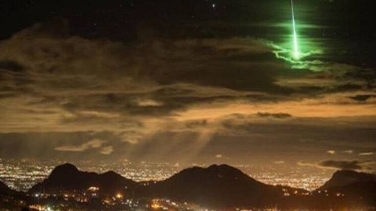 Otra vez se vieron bólidos en el cielo de Bucaramanga