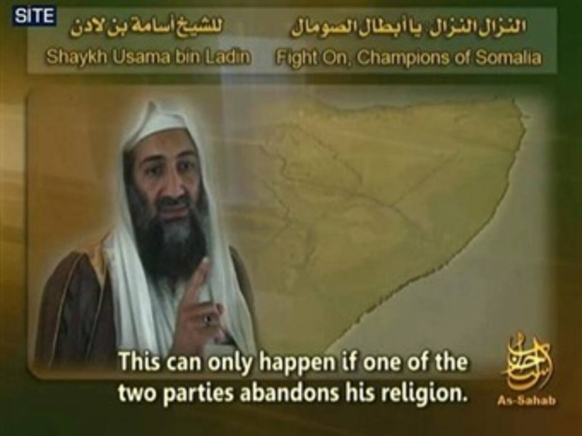 Ben Laden pide al Presidente Obama detener guerras en Irak y Afganistán