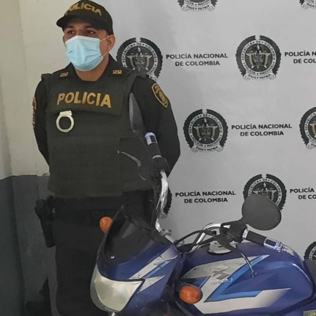 Recuperaron moto que había sido hurtada en el municipio Chinchiná, Caldas