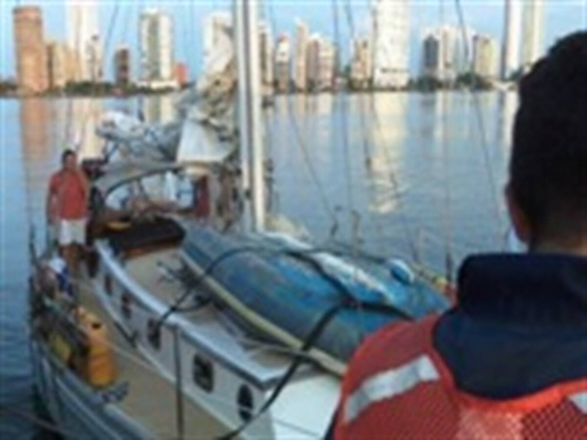 Rescatan a marino norteamericano cerca de Cartagena