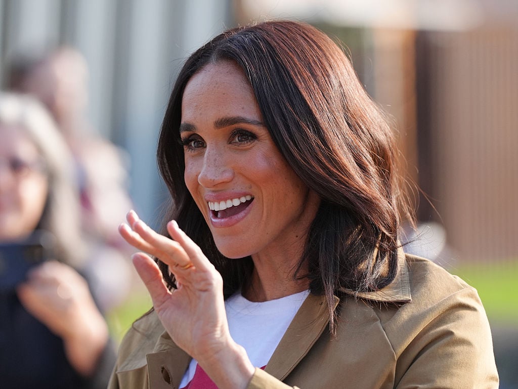 MELBOURNE, AUSTRALIA - APRIL 16: Meghan, Duchess of Sussex, takes part in the Scar Tree Walk on day three of the royal trip on April 16, 2026 in Melbourne, Australia. The Scar Tree Walk is a journey connecting traditional and contemporary Aboriginal cultures and histories of the Kulin Nation. The Duke and Duchess of Sussex are on a four-day visit to Australia, with engagements across Melbourne, Canberra and Sydney. (Photo by Jonathan Brady-Pool/Getty Images)