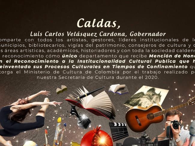 Mención de Honor para la Gobernación de Caldas